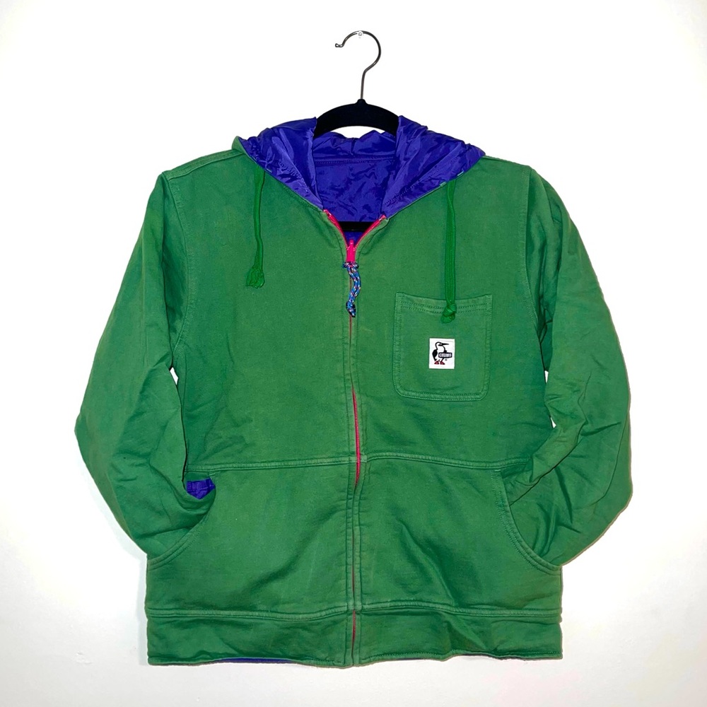 Chums Reversible Inlay Zip Parka